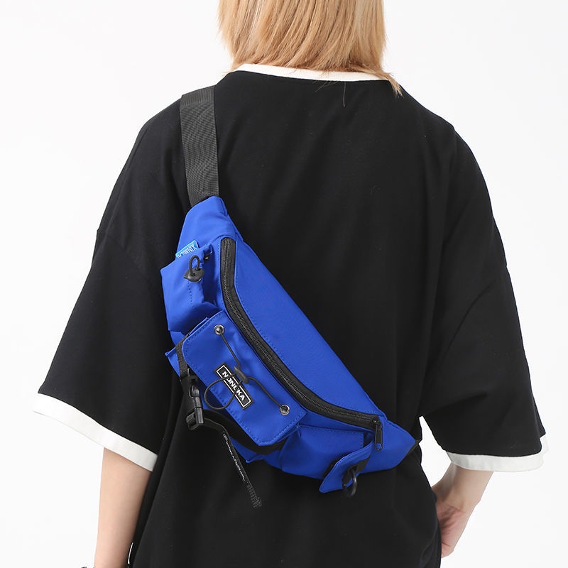 กระเป๋าคาดอก-ผ้าไนล่อน-กันน้ํา-สไตล์เกาหลี-และญี่ปุ่น-มี-3-สี-สําหรับผู้ชาย