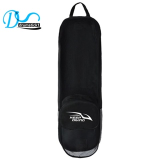 【High quality】KEEP DIVING Mesh Pouch Breathable Storage Sack Outdoor Diving Snorkeling Fins Footwear Diving Bag Scuba Gear