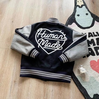 Human Made autumn and winter New woolen duck love baseball jacket jacket mens and womens 6MLU