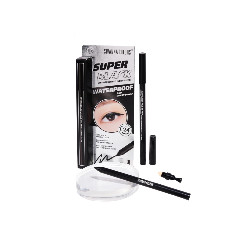 sivanna-eyes-opener-eyeliner-gel-pen-hf947-ซิวานน่า-อาย-โอเพนเนอร์-อายไลเนอร์-เจล-เพน-x-1-ชิ้น-beautybakery