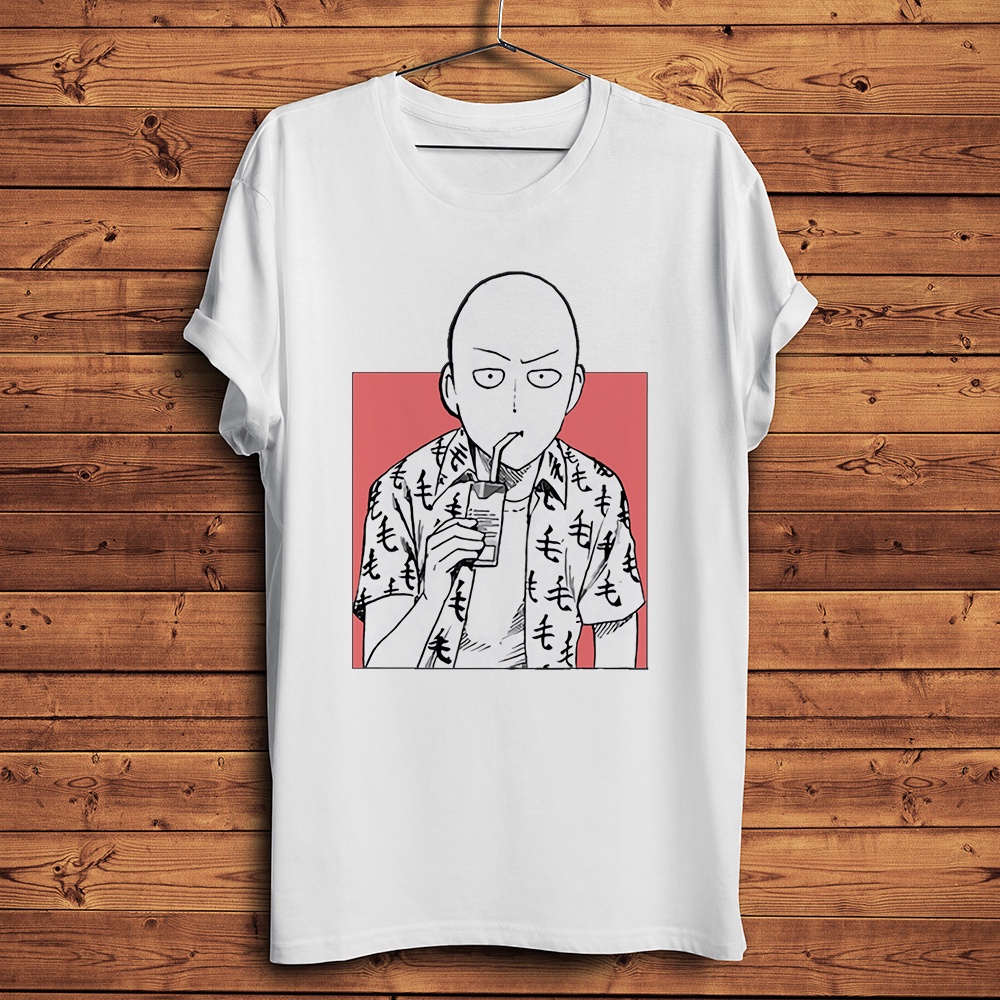 One-Punch Man 'OK' Casual Cotton T-Shirt For Men - Black, Sizes S To L