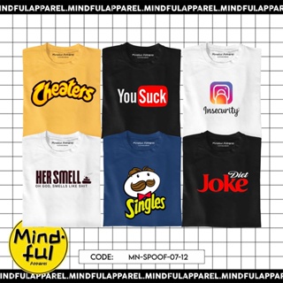 MINIMAL SPOOF GRAPHIC TEES PRINTS | MINDFUL APPAREL T-SHIRT_02
