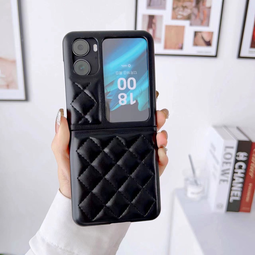 เคสโทรศัพท์มือถือหนัง-ฝาพับ-กันกระแทก-หรูหรา-สําหรับ-oppo-find-n2-flip-5g-n2flip