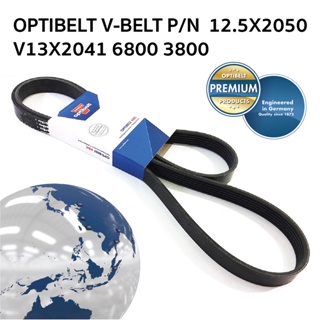 OPTIBELT V-BELT P/N  12.5X2050 V13X2041 6800 3800