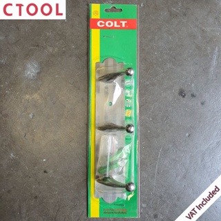 ตะขอ ขอแขวนเสื้อ 3 ขอ #702 สแตนเลส Colt ของแท้100% - Authentic Three Hangers Set - ซีทูล Ctool