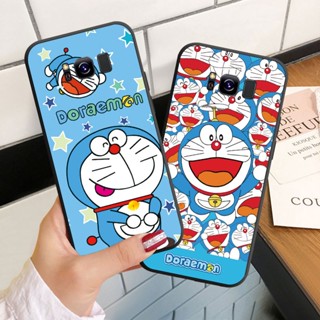 เคสโทรศัพท์มือถือ ซิลิโคนนุ่ม ลายการ์ตูนโดราเอมอน สําหรับ Samsung Galaxy S8 S9 Plus