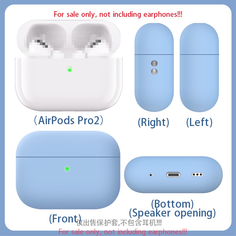 เคสซิลิโคน-แบบบางพิเศษ-พร้อมสายคล้อง-สําหรับ-airpods-pro2-airpods-pro2