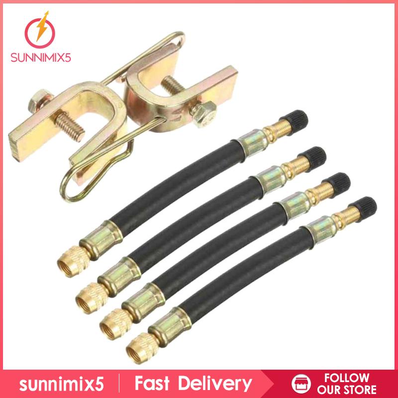 4x Tyre Valve Extension 90 Degree Adaptor Car Truck Tire