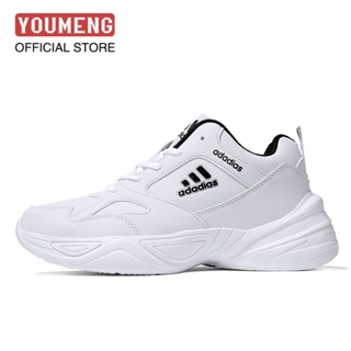 รองเท้ากีฬา รองเท้าวิ่งลําลอง สวมใส่สบาย แฟชั่นสําหรับผู้ชาย มีสีดํา สีขาว รุ่น 2