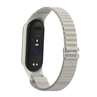 Alpine loop สายนาฬิกาข้อมือไนล่อน แบบเปลี่ยน สําหรับ xiaomi Mi band 4 6 7 5 miband4 5 3