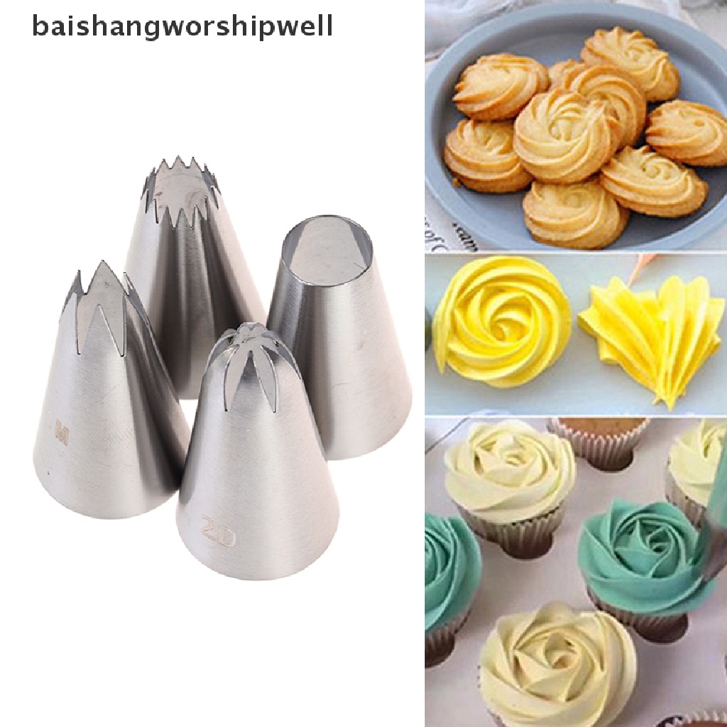 bath-4pcs-medium-nozzles-stainless-steel-icing-piping-nozzles-pastry-tip-baking-tool-martijn