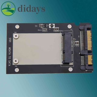 mSATA SSD to 2.5in SATA Convertor Adapter Card Computer Transition Card