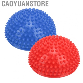 Caoyuanstore Massage Yoga Balance Ball  Compact High Load Bearing Semicircular for Office