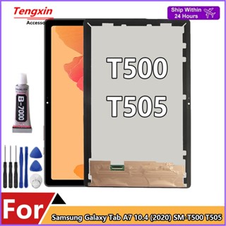 หน้าจอสัมผัสดิจิทัล LCD 10.4 นิ้ว สําหรับ Samsung Galaxy Tab A7 10.4 2020 SM-T500 T505 T500 T507 T505N