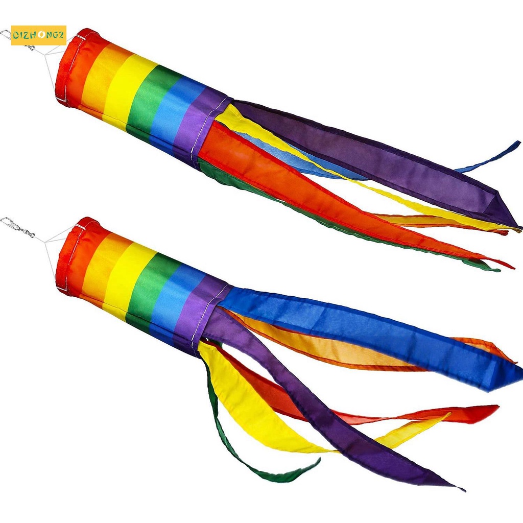 2-pieces-windsock-colorful-hanging-decoration-windsock-for-outdoor-hanging