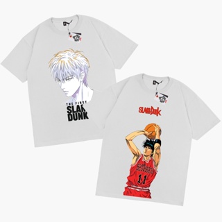 S-5XL Triangle Anime T-Shirt SLAM DUNK KAEDE RUKAWA Anime T-Shirt_08