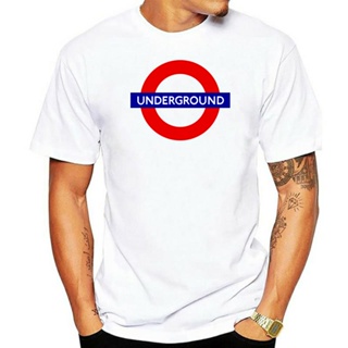 เสื้อยืดพิมพ์ลายแฟชั่น [พร้อมส่ง] เสื้อฮู้ดดี้ พิมพ์ลาย London Underground 5050 สไตล์สตรีท สําหรับผู้ชาย