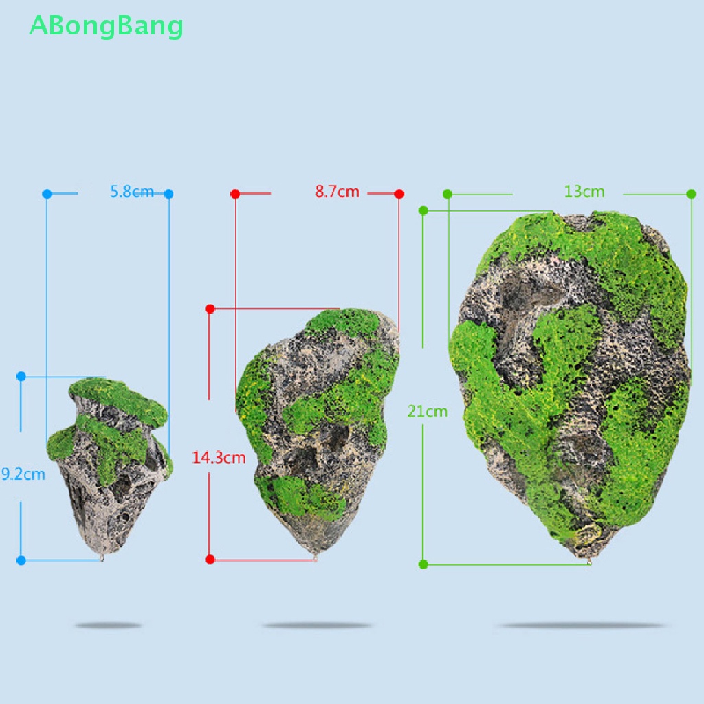 abongbang-ธงหินเทียม-สําหรับตกแต่งตู้ปลา