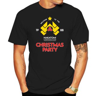 New Fashion T-shirt MenClothing Nakatomi Corp Party 1988 T-Shirt T-Shirt Merry Christmas T-shirt_03