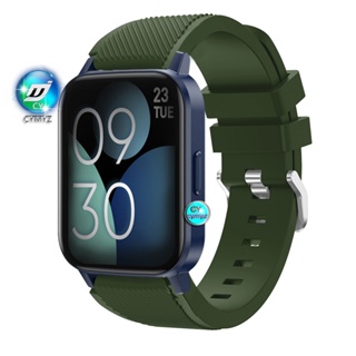 Realme Techlife DIZO Watch 2 pro สายซิลิโคน สําหรับ realme Techlife DIZO Watch 2 Sports Smart Watch strap realme DIZO Watch 2 strap Sports wristband