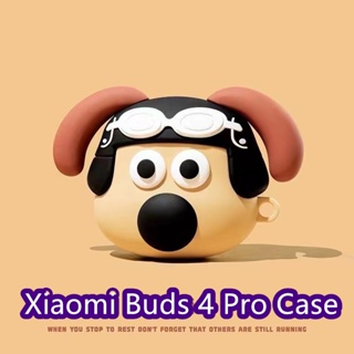 【จัดส่งรวดเร็ว】เคสหูฟัง แบบนิ่ม ลายการ์ตูนตุ๊กตา สําหรับ Xiaomi Buds 4 Pro