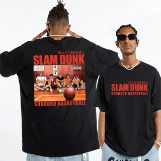 S-5XL T Shirt Japanese Anime Slam Dunk T-shirt for Men Women Summer Fashion Short Sleeve Tee Shirt_08