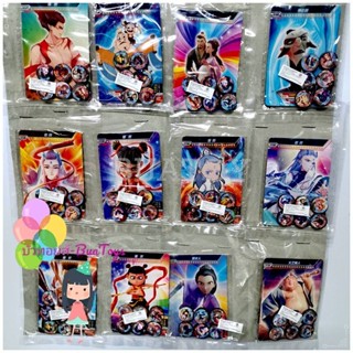 เซ็ตละ 12 ชิ้น การ์ด พร้อม แม่เหล็ก กลมๆ แบน จำนวน 6ชิ้น (ขนาดเส้นผ่านศูนย์กลาง 1.5ซม.) Bua Toys