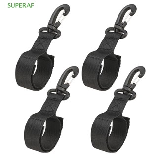 SUPERAF Paddle Keeper Oar Webbing Strap Holder Snap Clip for Kayak SUP Canoe HOT