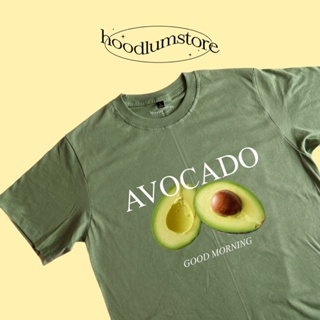 เสื้อยืด AVOCADO   good morning น่ารักๆ cotton 100%_01