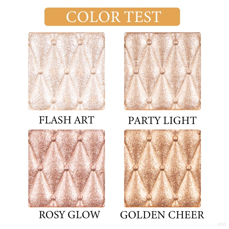 beauty-glazed-พาเลทไฮไลท์-คอนทัวร์-เนื้อฝุ่น-กลิตเตอร์-4-สี