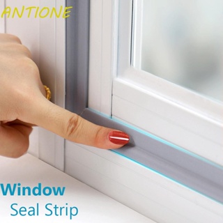 ANTIONE Wearable Self Adhesive Tape Dustproof Dust Stopper Window Sealing Strip SoundProof Windproof Bottom Seal For Sliding Window Door Sealer
