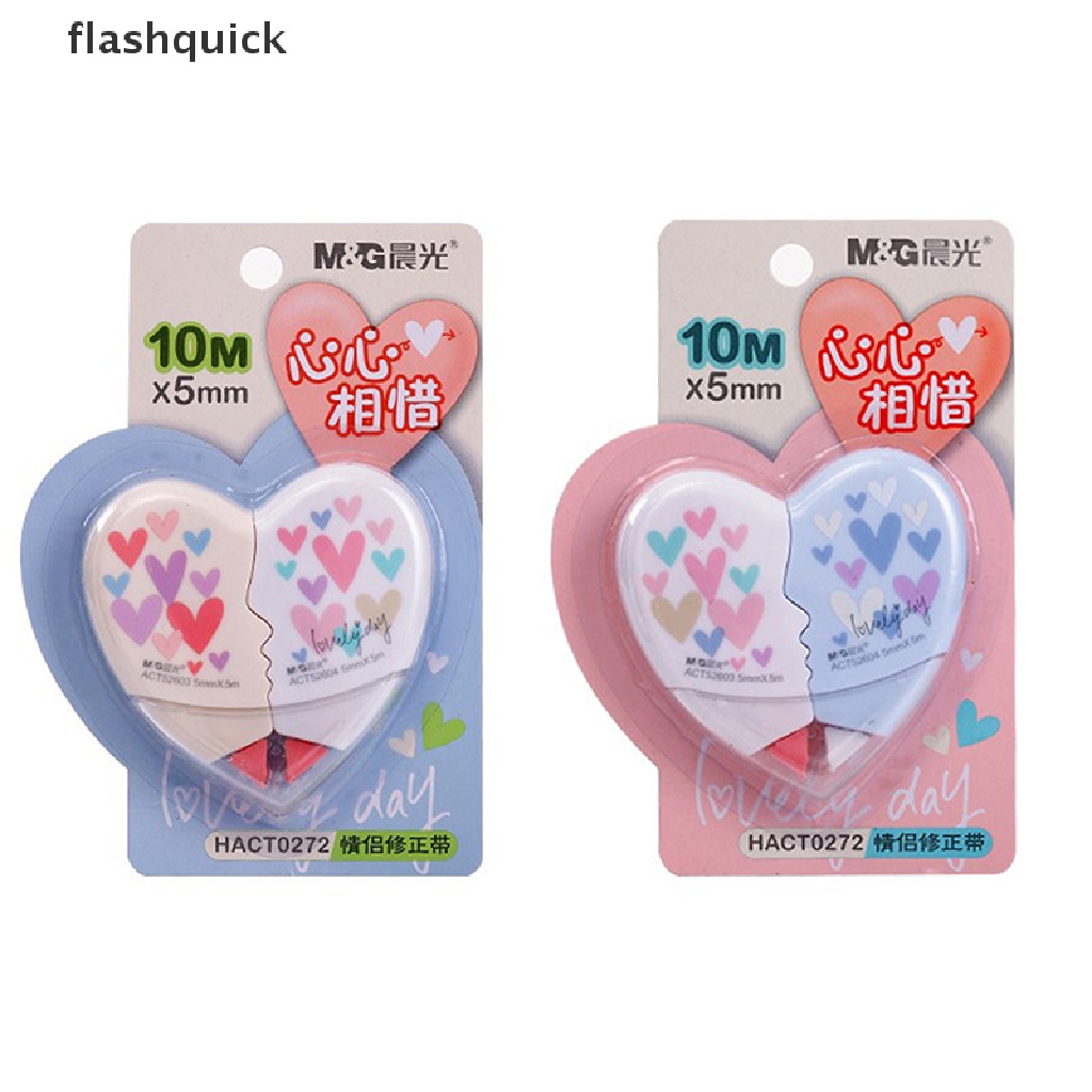 flashquick-เทปลบคําผิด-กรงเล็บแมว-หัวใจ-น่ารัก-วัสดุ-kawaii-เครื่องเขียน-สํานักงาน-อุปกรณ์การเรียน-10-เมตร-ดี