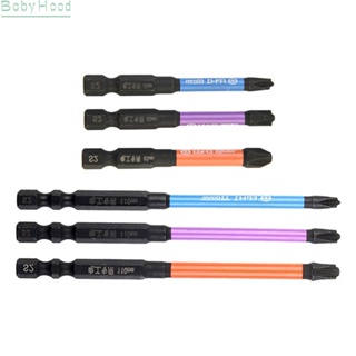 【Big Discounts】Screwdriver Bits 65mm/110mm 6pcs Alloy Steel HRC63 Hardness Special-Slotted#BBHOOD