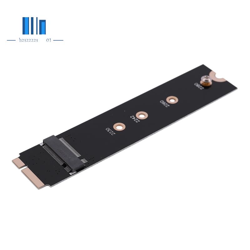 Carte Adaptateur à 7 + 17 Broches 64g 128g 256g 512g Pour M.2 Ngff SSD Pour Macbooks A 2012