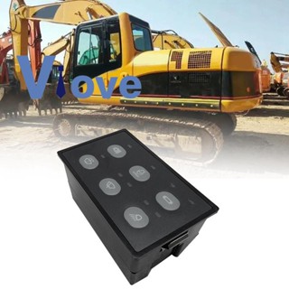 163-6701 Excavator Headlight Wiper Controller Control Panel Part for Excavator Caterpillar CAT320C E312C E311C TOSD-16B-025