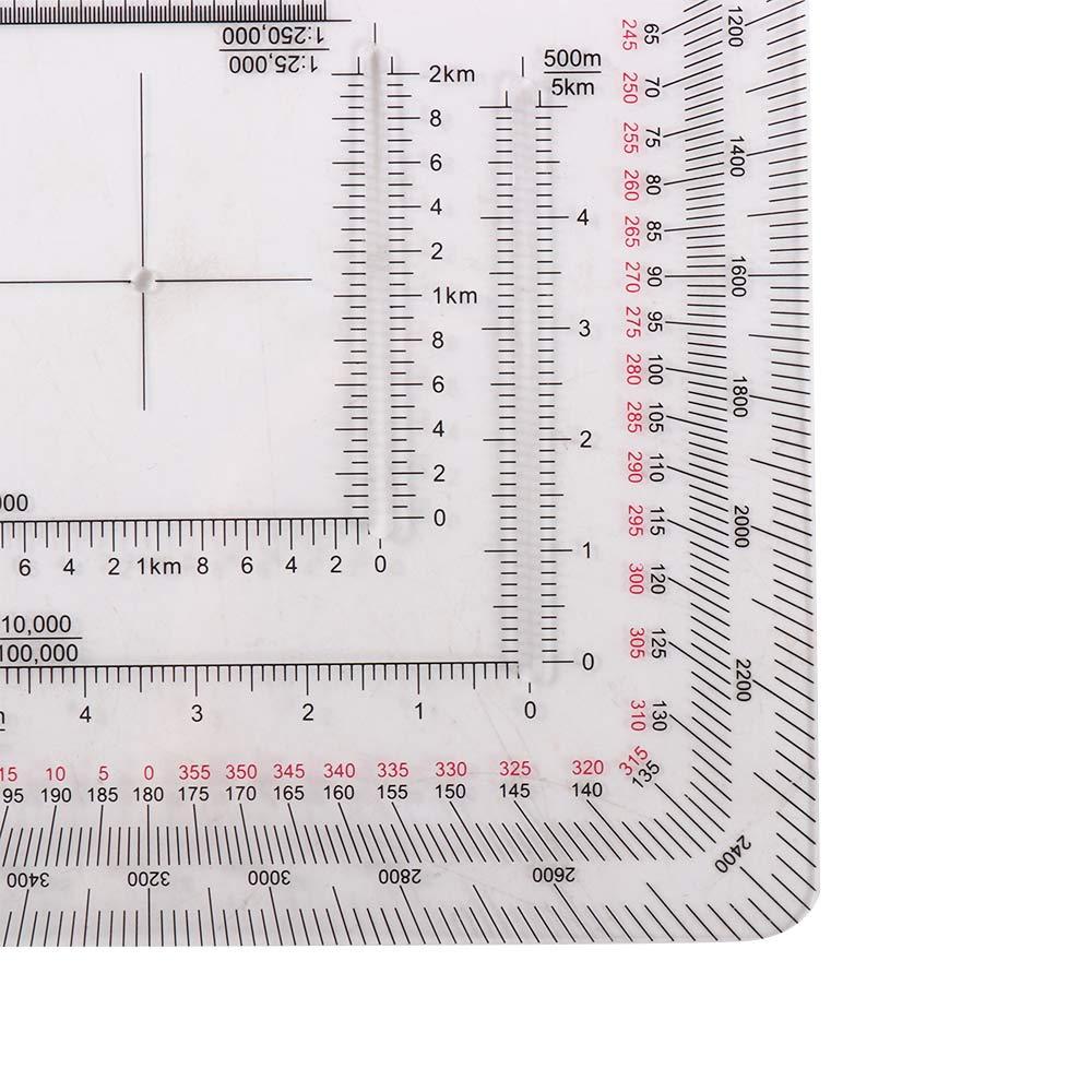 alisond1-ไม้โปรแทรกเตอร์นําทาง-ไม้บรรทัด-mp-5-แผนที่-ทรงสี่เหลี่ยม