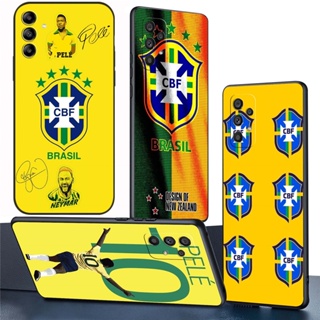 เคสโทรศัพท์มือถือ ซิลิโคนนิ่ม TPU ลายทีมชาติฟุตบอล NeymarJr 1 FM145 สําหรับ Samsung Galaxy M54 M14 A23 A14 A24 4G F14 Note 8 9 S7 Edge S30