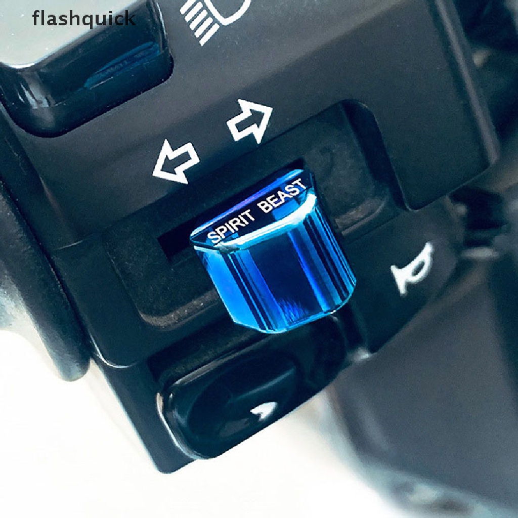 flashquick-ปุ่มสวิตช์ไฟเลี้ยวรถจักรยานยนต์-ปุ่มไฟต่ําสูง-ปุ่มถอดปุ่มกด-ดี