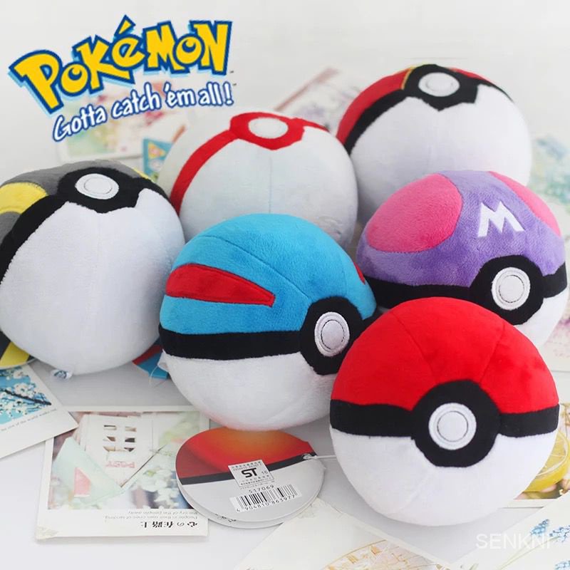 12cm-pokemon-pokeball-ตุ๊กตาตุ๊กตาน่ารักตุ๊กตาโปเกมอนยัดตุ๊กตาตุ๊กตาของเล่นสําหรับเด็กสาว-sj1485