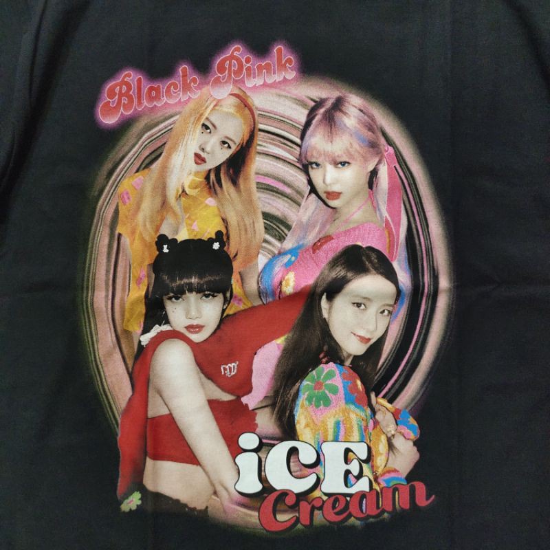 s-5xl-เสื้อยืด-blackpink-icecream