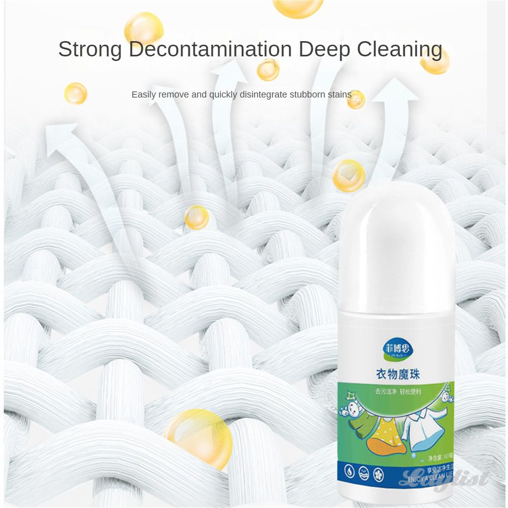 ღ 60Ml Clothes Rolling Bead WashingFree Laundry Bead Fast Stain