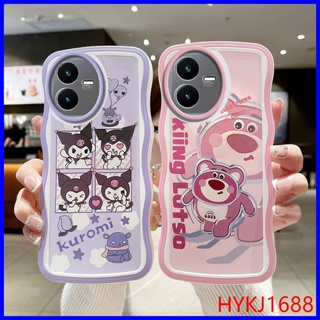 เคส Vivo Y22 เคส Vivo Y22S 4G 2022 tpu ซิลิโคน ลายคลื่น เคสป้องกัน การ์ตูน ขอบเต็ม เคสนิ่ม