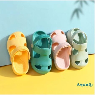 Aqq- รองเท้าชายหาด พื้นนิ่ม กันลื่น แฟชั่นฤดูร้อน สําหรับเด็กผู้ชาย และเด็กผู้หญิง