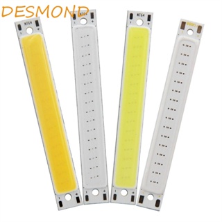 Desmond สายไฟ LED COB 1W 3W 3V 3.7V สีขาวอบอุ่น สีฟ้า DIY