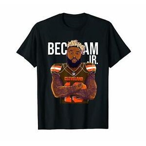 เสื้อยืดลายกราฟฟิก odell beckham jr