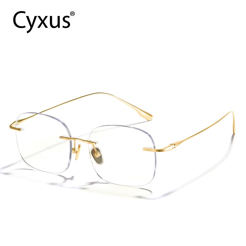 cyxus-แว่นตาไทเทเนียมบริสุทธิ์-กรอบแคบ-ป้องกัน-uv400-เปลี่ยนสีได้-น้ําหนักเบา-สไตล์เรโทร-สําหรับผู้หญิง-และผู้ชาย-8124