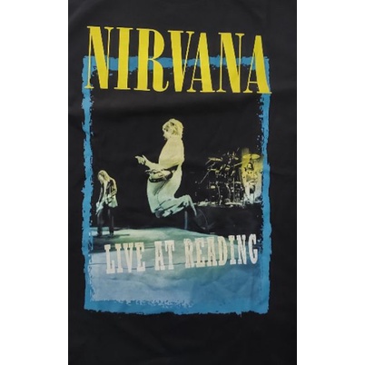 s-5xl-เสื้อยืด-nirvana-live-at-reading