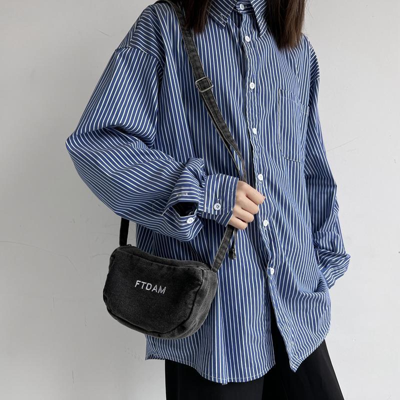 กระเป๋าสะพายไหล่-ผ้าแคนวาส-ขนาดเล็ก-แบบเรียบง่าย-สไตล์ญี่ปุ่น-สําหรับผู้หญิง-มี-2-สี