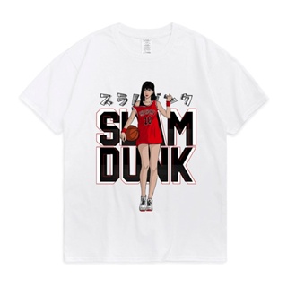 S-5XL Sakuragi Slam Dunk Basketball Vintage T Shirt Anime Streetwear Cotton s Short Sleeve Anime Manga T-Shirt Men Cloth