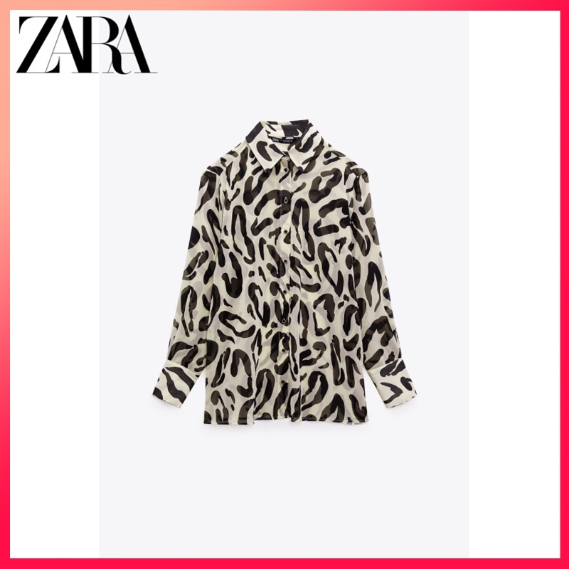 zara-เสื้อเชิ้ต-พิมพ์ลายสัตว์-สไตล์ใหม่-ฤดูใบไม้ร่วง-ฤดูหนาว-สําหรับผู้หญิง